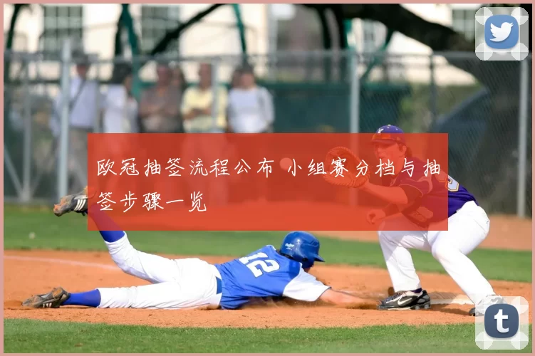 欧冠抽签流程公布 小组赛分档与抽签步骤一览