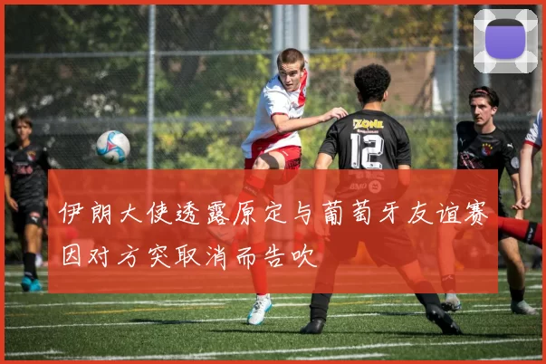 伊朗大使透露原定与葡萄牙友谊赛因对方突取消而告吹