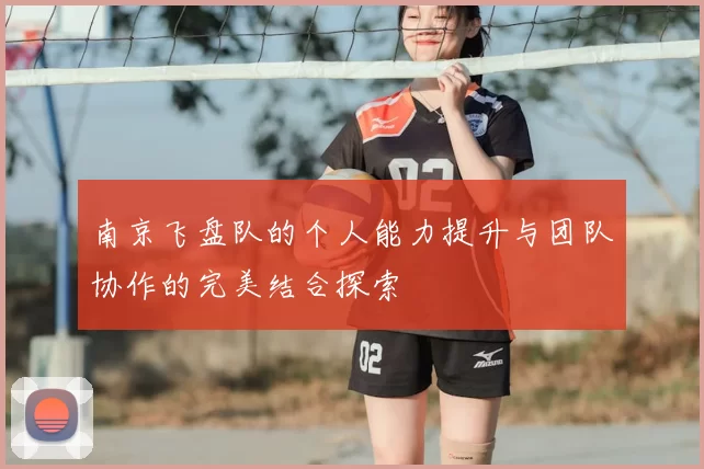 南京飞盘队的个人能力提升与团队协作的完美结合探索